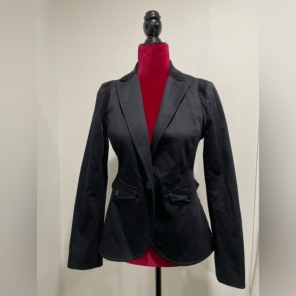 Calvin Klein Women's Blazer Suit Jacket Modern Fitted